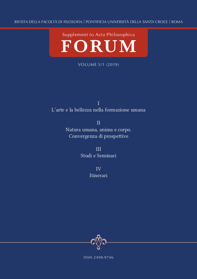 Forum. Supplement to Acta Philosophica